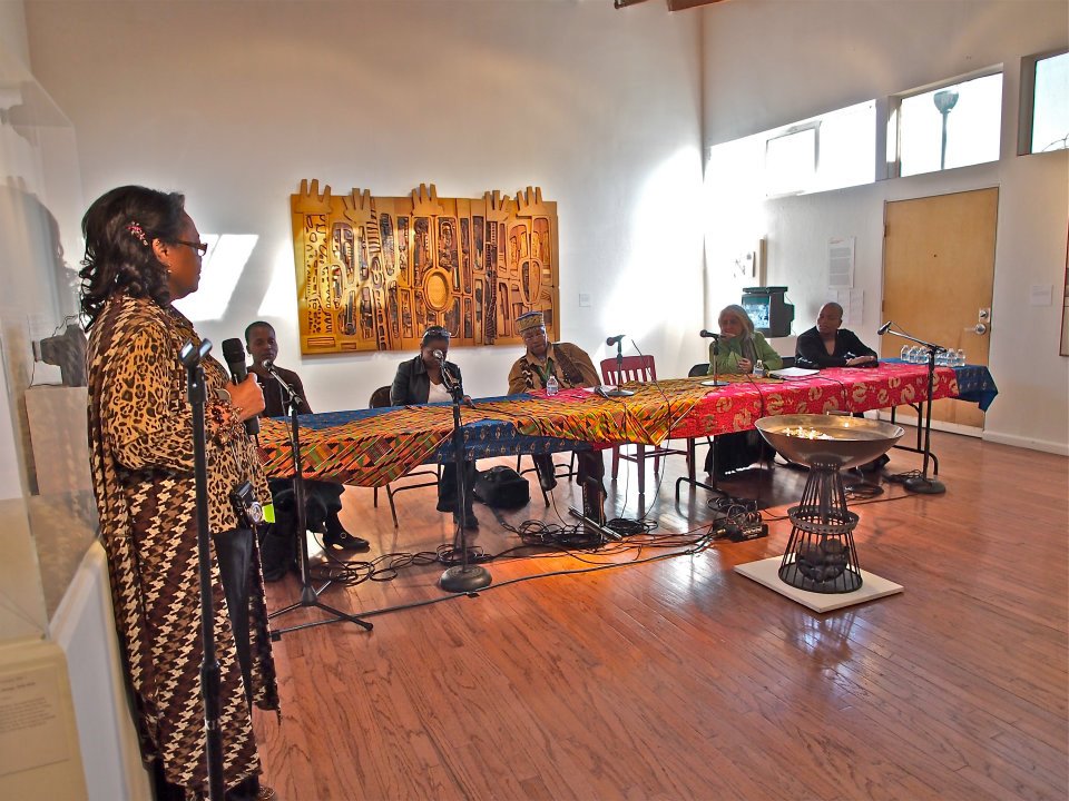 PST WHN~ Artists Discussion at Watts Towers Art Center 1/28/2012.