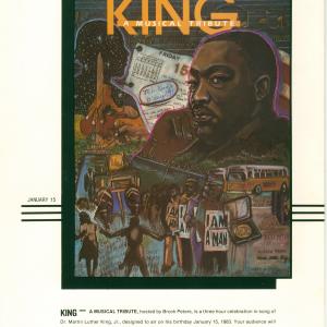 King: A Musical Tribute-& Promo For National Holiday. C. 1982-2018 Asungi Prodct
